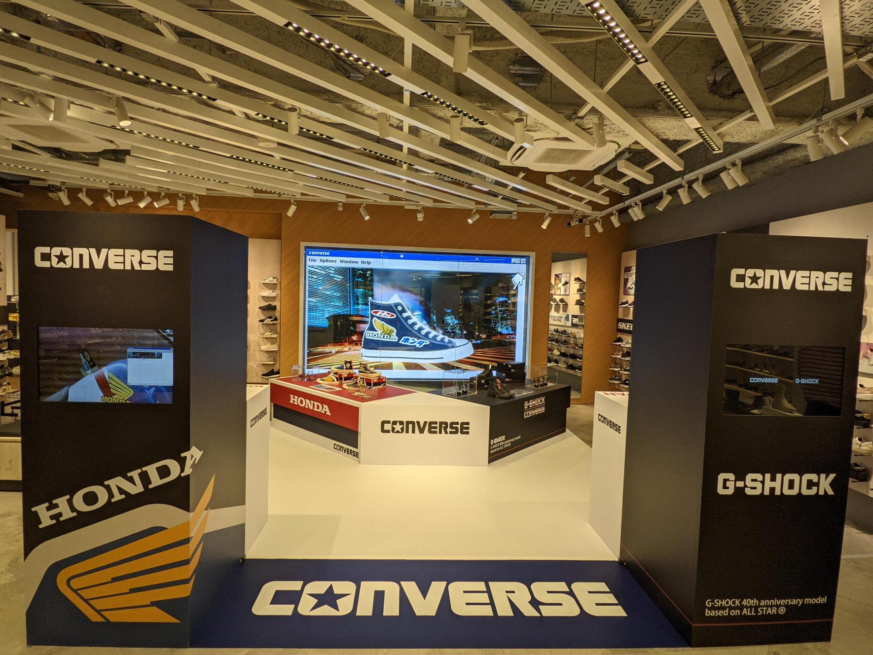 「ABC-MART GRAND STAGE」 “CONVERSE POPUP JAPAN”装飾